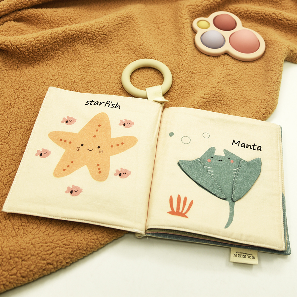 Baby Cloth Book, Fabric Books, Infant Toy