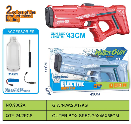 Electronic water gun