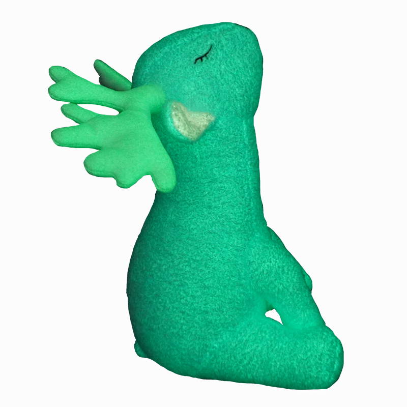 9063 DULKISS--30CM (Can be customized) Eco friendly 100% Luminous Elk With a Light Inside Cuddly Soft Animal Toy