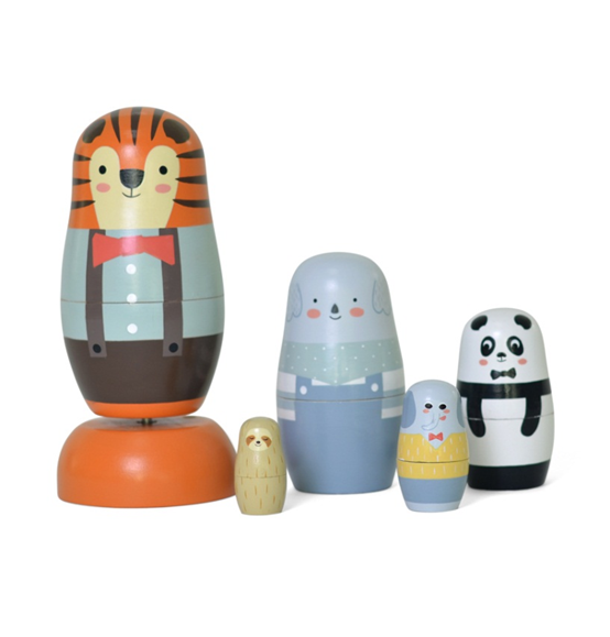 2023 Newly Released Music box nesting doll