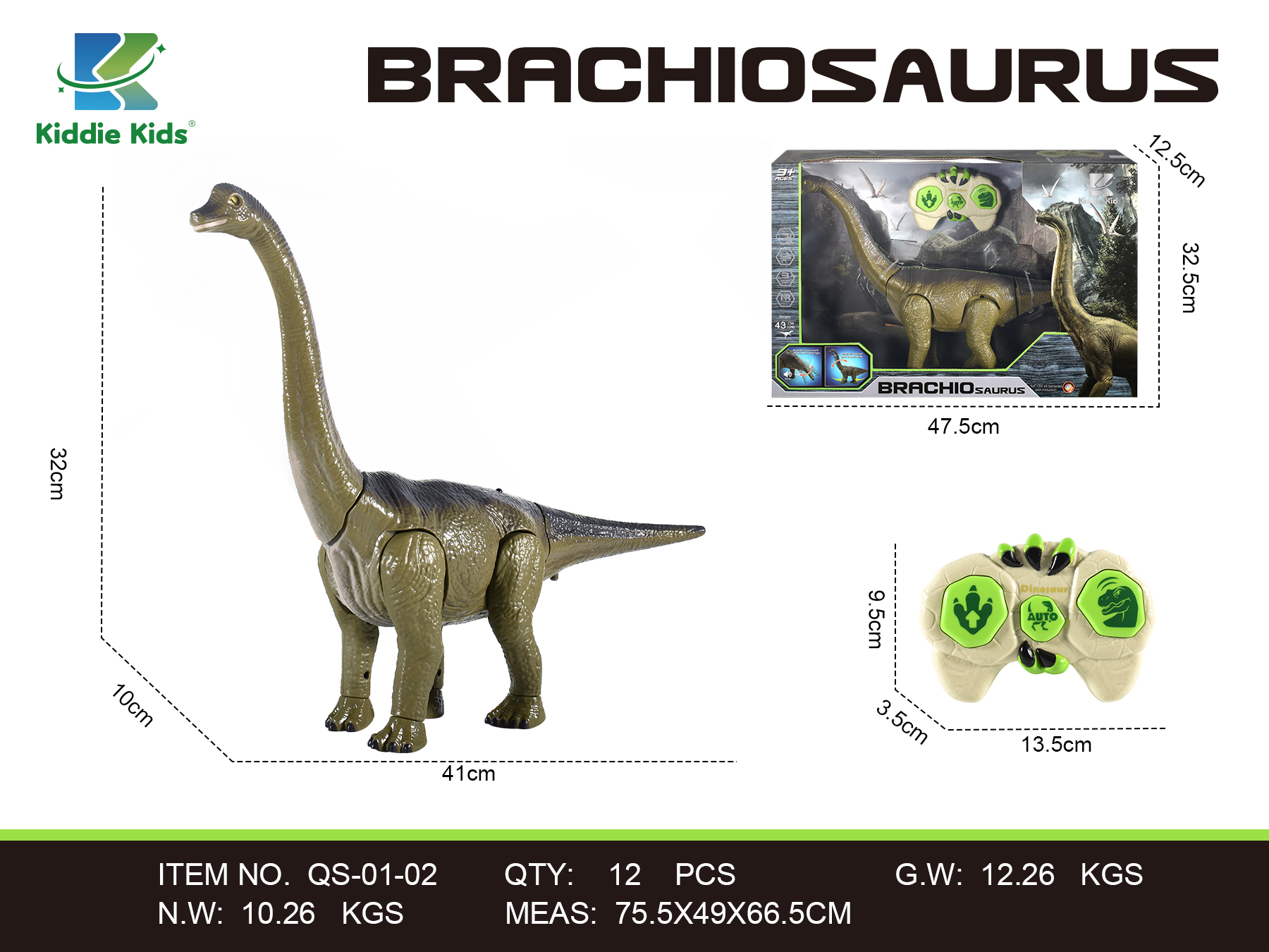 R/C BRACHIOSAURUS
