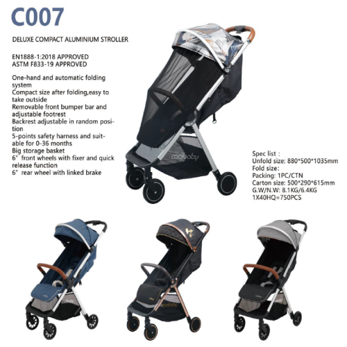 One hand hotsell fold stroller 2018