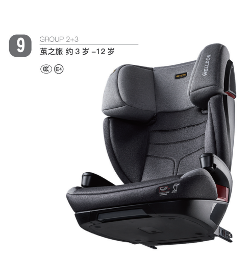 Group 2/3（18-36kg),3-12 years,Children's Car Seat,3-point harness system
