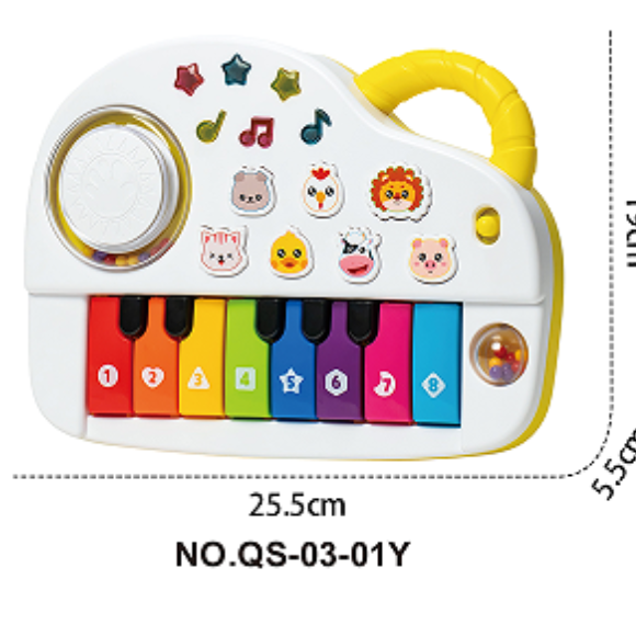 JOLLE JELLY  MY FIRST PIANO YELLOW
