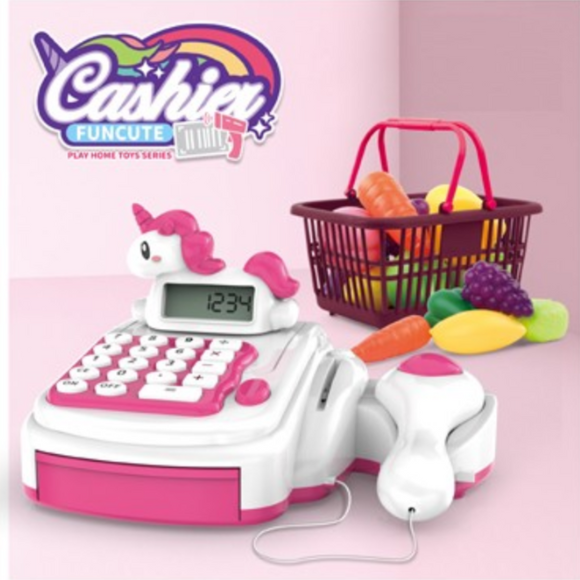 Pony cash register with basket