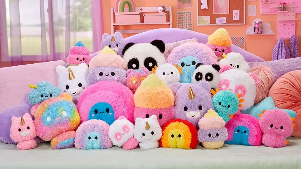 MGA has announced launch of the Fluffie Stuffiez 2-in-1 Sensory Plush Toys 