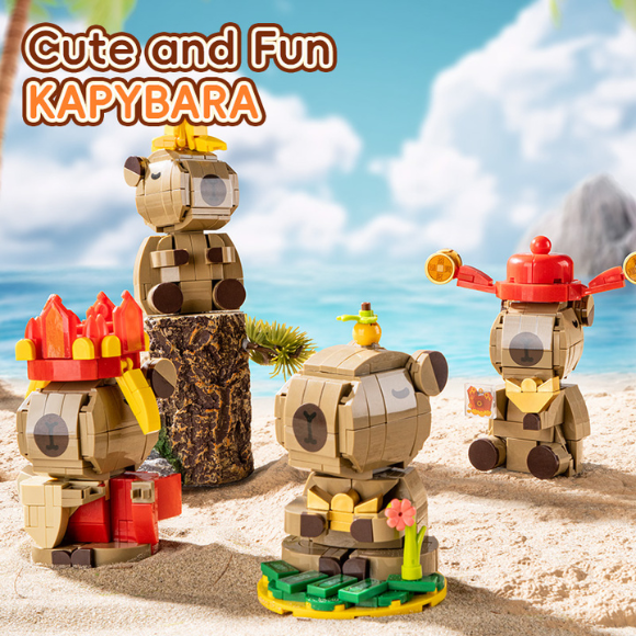 Kapybara Beach Buddies
