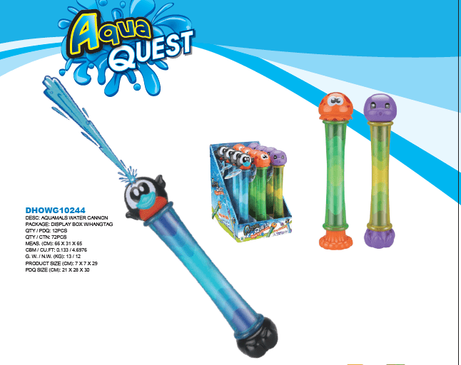 KIDS AQUAMALS WATER CANNON for wholesale from China toy factory