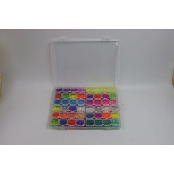 28 Colors Beadds Set - 4 Connected boxes