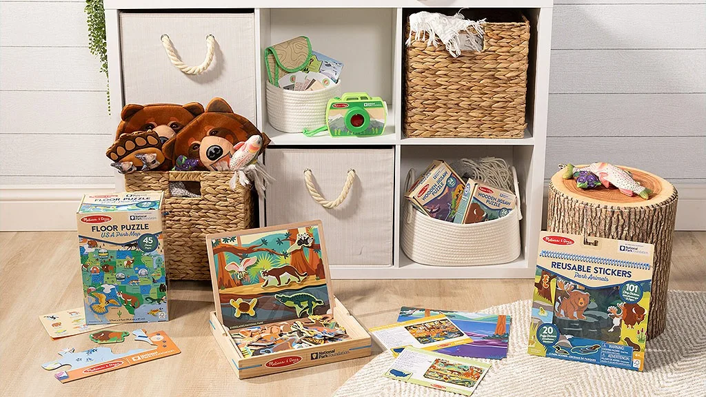 Melissa & Doug has cooperated with the National Park Foundation to launch a new line of toys.