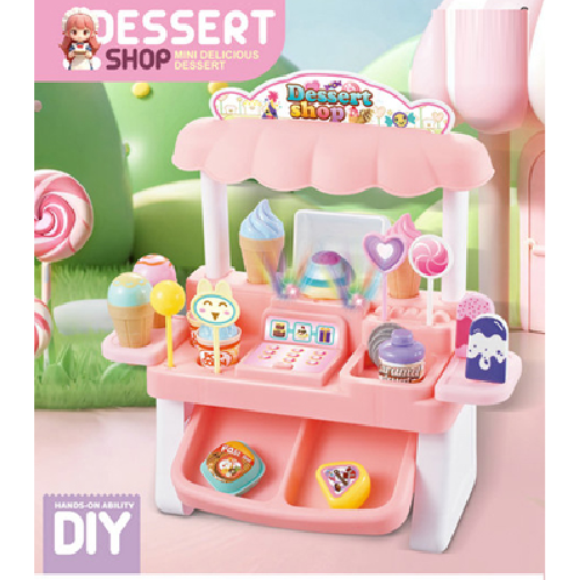 Ice cream Table (Lighting + music)
