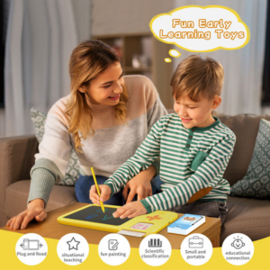 Talking Flash card with drawing Board