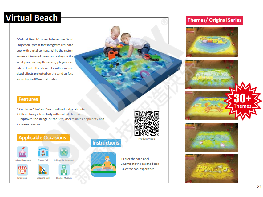 Virtual Beach an Interactive Sand Projection System integrating real ...