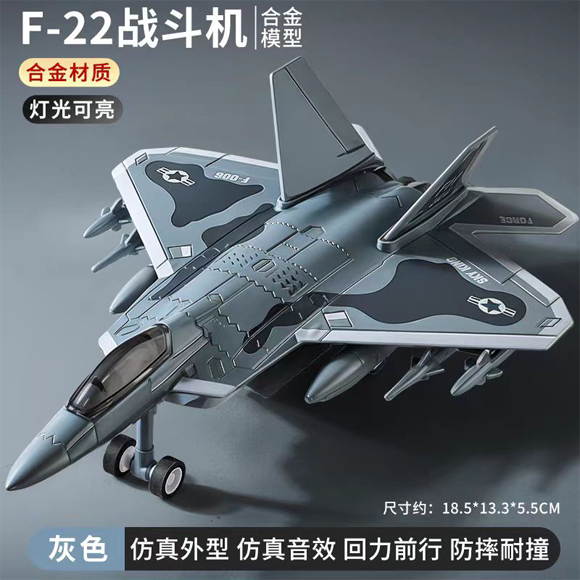 F-22 fighter jet
